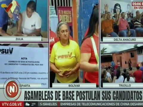 Habitantes de Bolívar postulan candidatos a elecciones de gobernadores, diputados y legisladores