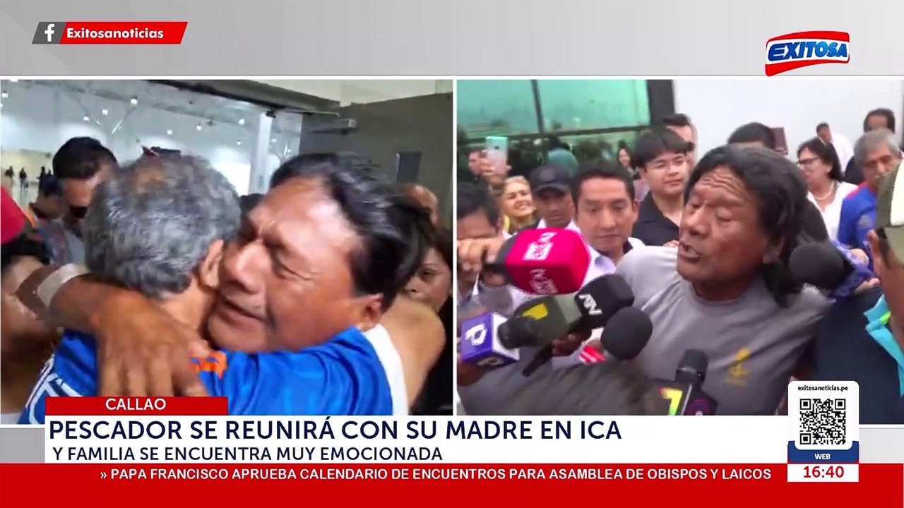 "Nunca pierdan la fe": Náufrago peruano llega a Lima y partirá rumbo a Ica para reencontrarse con su madre