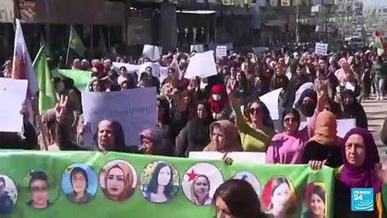 Siria: mujeres kurdas protestan contra constitución temporal
