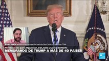 Álvaro Iriarte: 'Restricciones a extranjeros en EE. UU. son un tema de seguridad nacional'