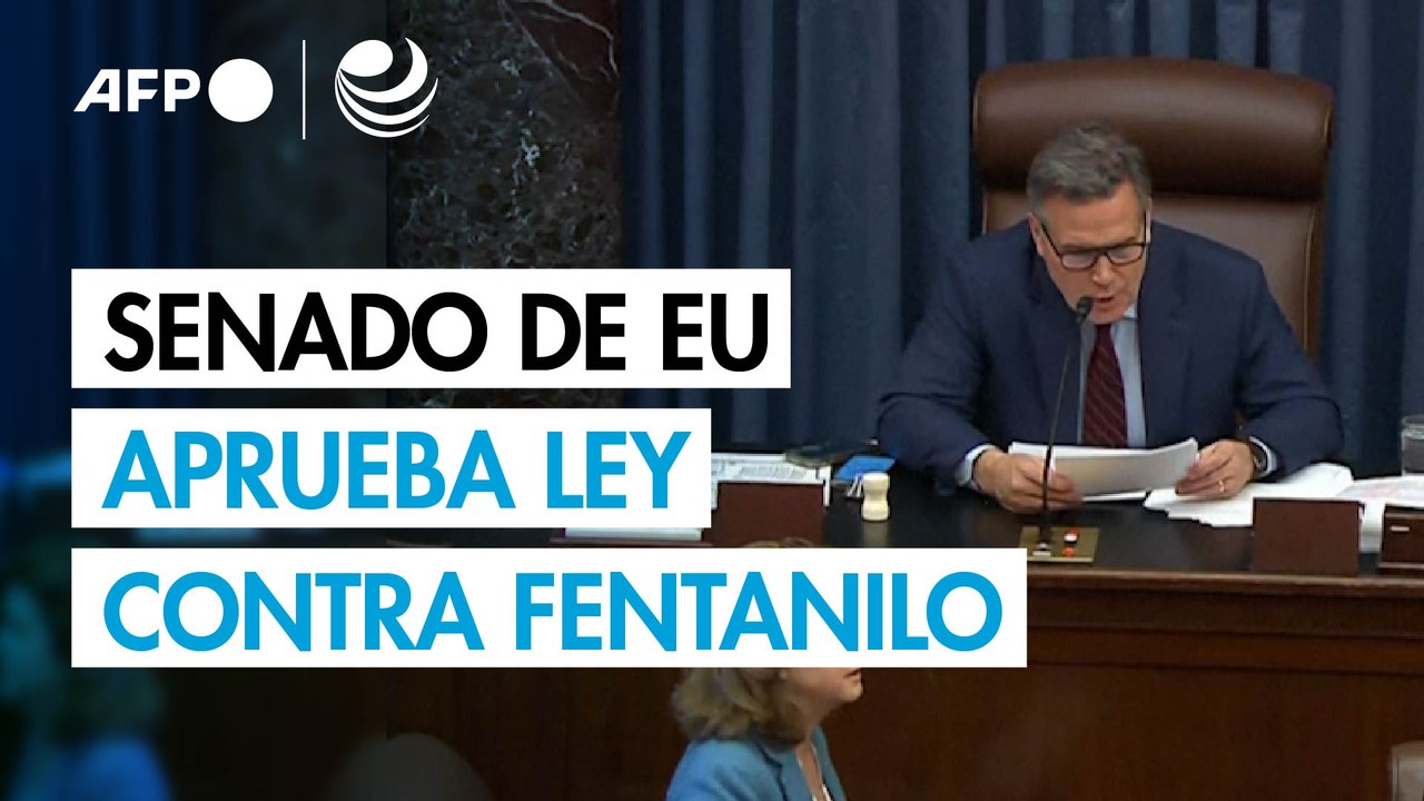 Senado de EU evita parálisis del gobierno federal y aprueba ley contra fentanilo