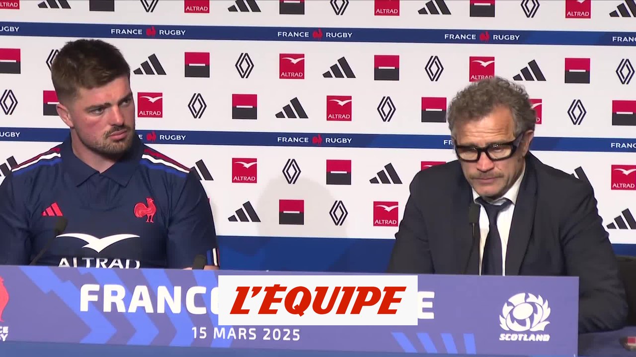 Galthié : « On est heureux » - Rugby - Tournoi - Bleus