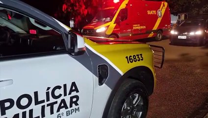 Homem é agredido com pedaço de madeira em bar no Santa Felicidade