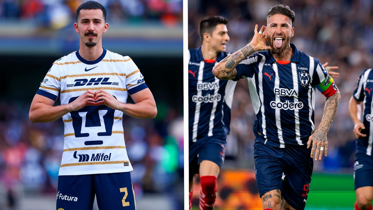 Pumas va por la revancha ante Monterrey con el atractivo de Sergio Ramos en la cancha