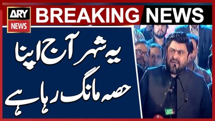 Karachi: 'The City is Demanding Its Share,' Sindh Governor Kamran Tessori