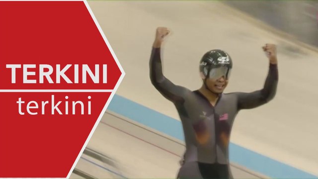[TERKINI] Shah Firdaus gondol emas acara keirin di Turkiye