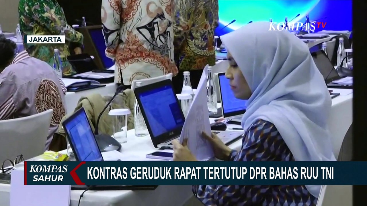 DPR Bahas Revisi UU TNI di Hotel, Komisi I: Bisa Lebih Cepat Asal Sesuai Prosedur