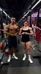 Men’s physique VS women’s physique #motivation #gymdubai #workout
