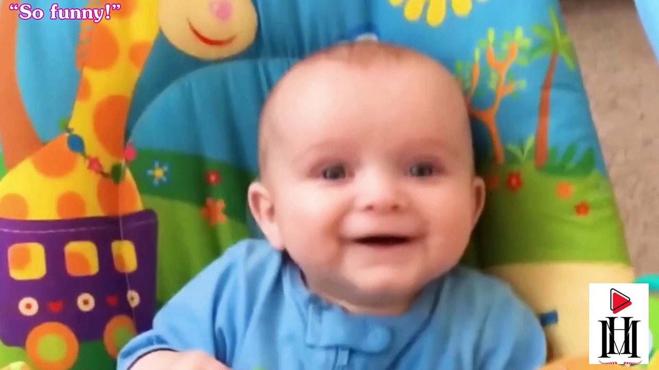 Cute And Funny Baby  Hysterically