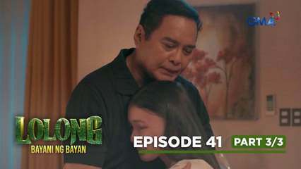 Lolong 2: Ang pagmamahal ng isang ama sa kanyang anak! (Episode 41 - Part 3/3)