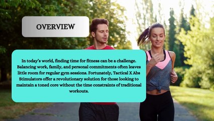 Tactical X Abs Stimulators - Smart Fitness for Busy Lifestyles