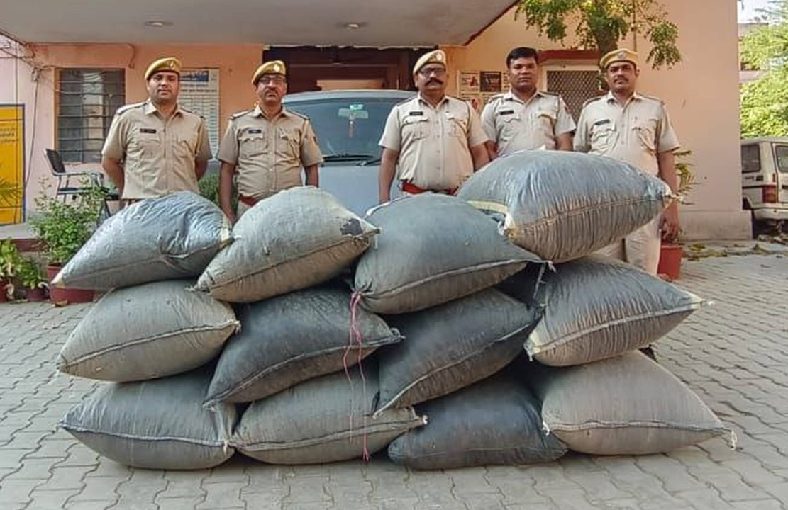 छोटीसादड़ी पुलिस ने 222 किलो डोडा-चूरा किया जब्...
