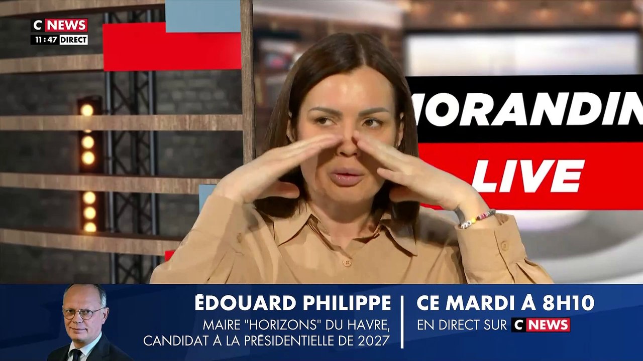 Théâtre de la Gaité à Paris - Elia, propriétaire du restaurant de la Gaité Lyrique, dans « Morandini Live » sur CNews