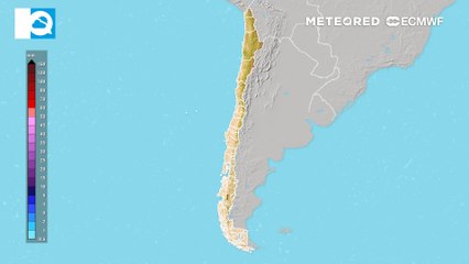Sistema frontal ingresa a Chile