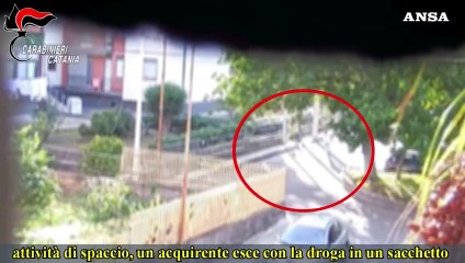 Sgominata piazza di spaccio nel Catanese, dieci indagati