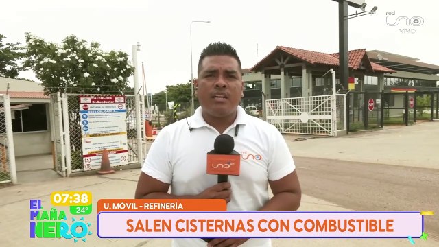 SCZ SALEN CISTERNAS CON COMBUSTIBLE DE LA REFINERÍA DE PALMASOLA