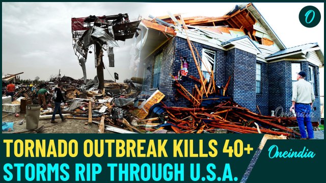 Deadly Tornadoes, Raging Wildfires, Massive Dust Leave 40+ Dead Across the U.S - Chaotic Video