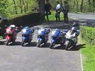 Alignement motos