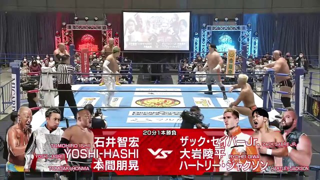 Tomoaki Honma, YOSHI-HASHI & Tomohiro Ishii vs Hartley Jackson, Ryohei Oiwa & Zack Sabre Jr.: NEW JAPAN CUP 2025 Night 8 (3/17/2025)