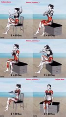 Most Effective Chair Exercise To Change Your Entire Body #wholebody #wholebodyworkout #wholebodywell