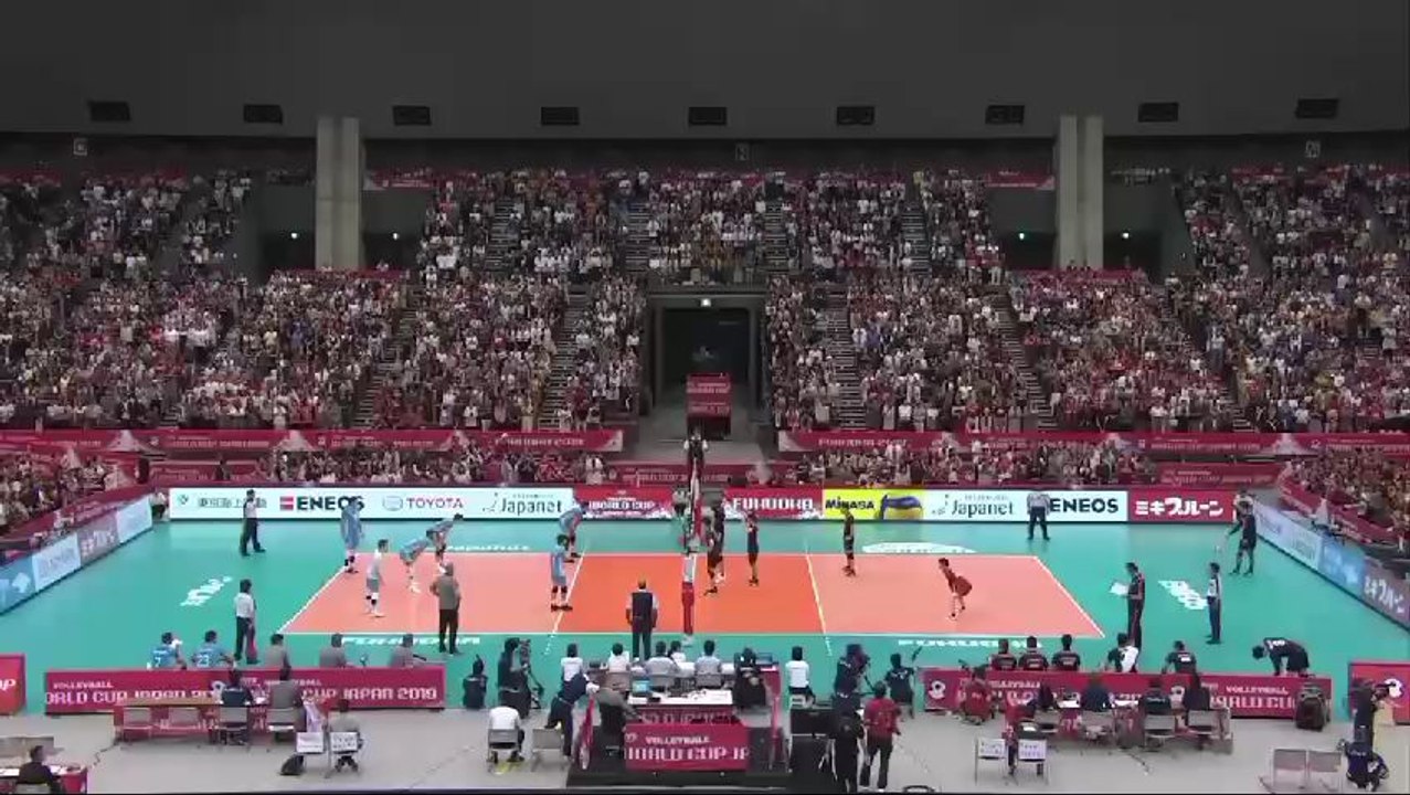 Japan vs Argentina volleyball match highlights