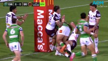 NRL highlights: Raiders v Broncos