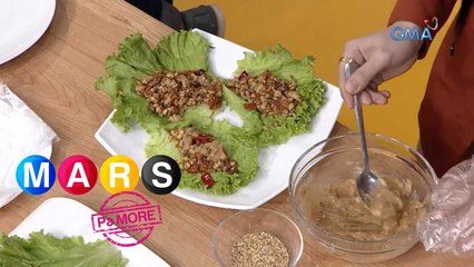 Mhyca Bautista, palaban ang Teriyaki Chicken Wrap recipe! | Mars Pa More