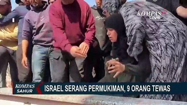 Israel Serang Permukiman di Gaza, 9 Tewas Termasuk 3 Orang Jurnalis dan Paramedis