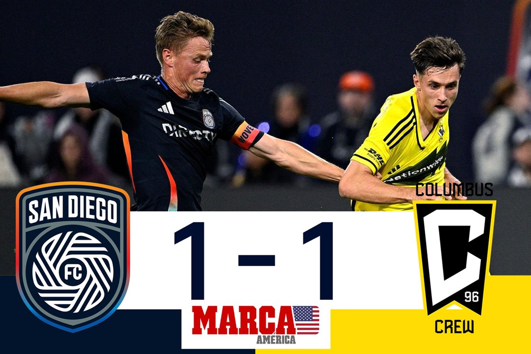 ¡San Diego sigue invicto! | San Diego FC 1-1 Columbus Crew | RESUMEN | MLS