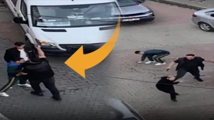 Kağıthane’de trafik kavgası: Servis şoförünü kuzenine vurdurdu o anlar kamerada