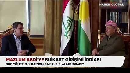 Mazlum Abdi'ye suikast girişimi iddiası