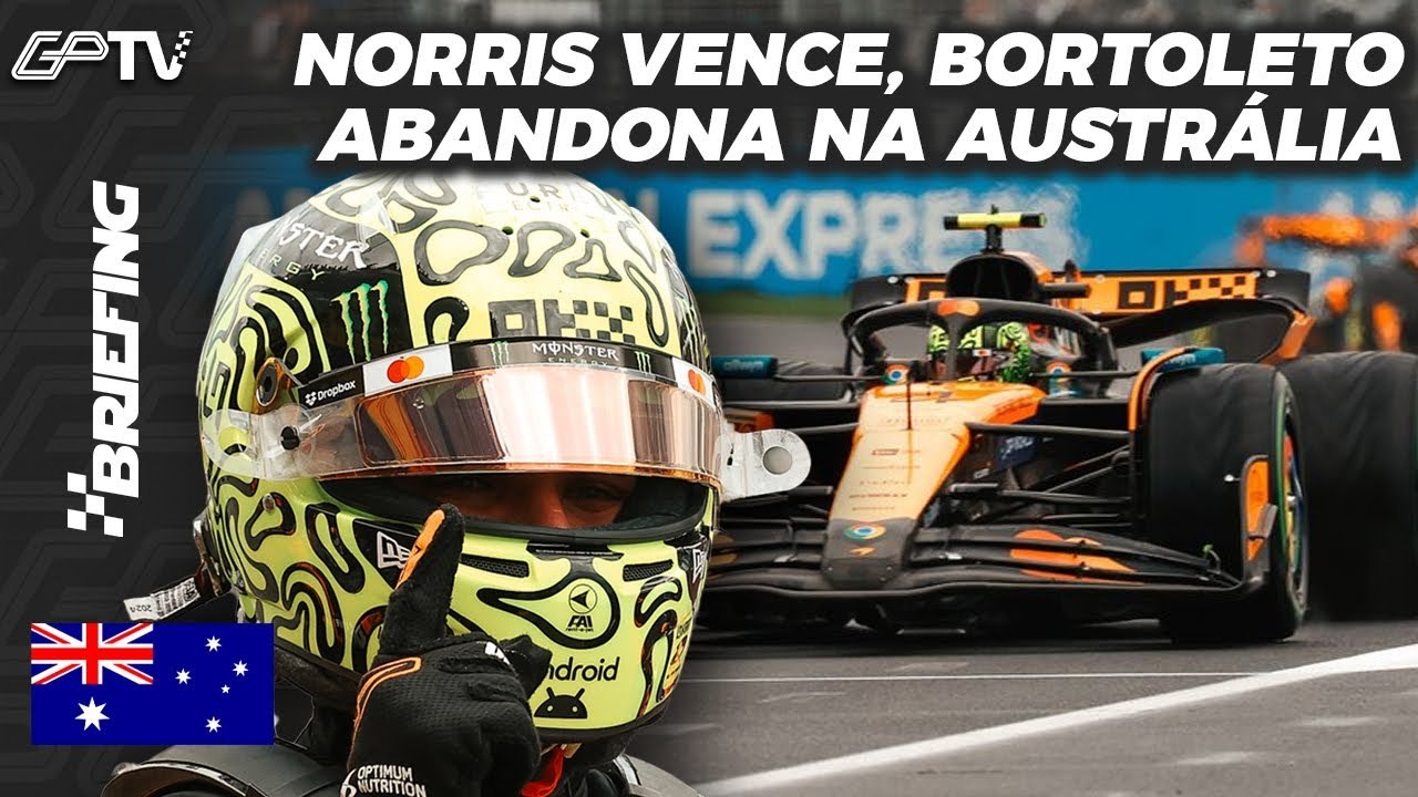 NORRIS VENCE, VERSTAPPEN 2º, BORTOLETO BATE: TUDO SOBRE O CAOS DA F1 NA AUSTRÁLIA | BRIEFING