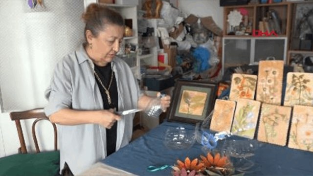 31 yıldır evsel atıkları süs eşyasına dönüştürüyor