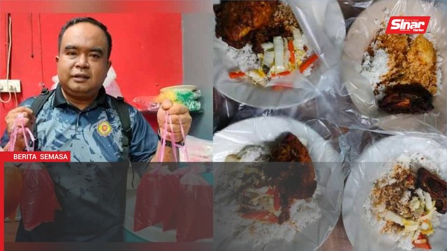 Peniaga 'geng plastik hitam' COD nasi bungkus ke rumah pelanggan
