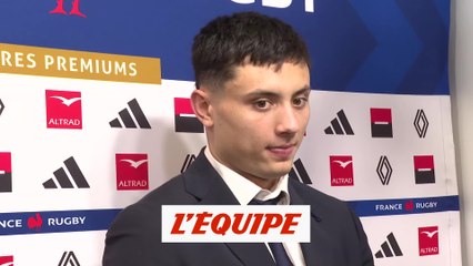 Bielle-Biarrey : «J'ai encore beaucoup de choses à travailler» - Rugby - Tournoi - Bleus