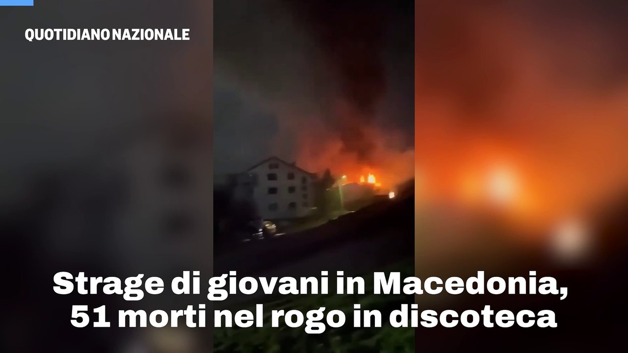 Strage di giovani in Macedonia, 51 morti e oltre 100 feriti nell?incendio in discoteca