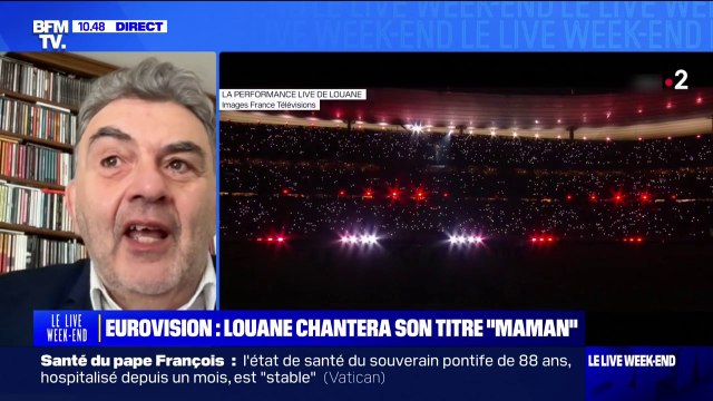 Elle avait beaucoup d'ingrédients [...] qui aident à gagner : Jean-Pierre Pasqualini, directeur des programmes de Melody TV, réagit à la chanson de Louane pour l'Eurovision