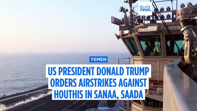 Houthis say at least 31 killed after wave of US airstrikes on Yemen