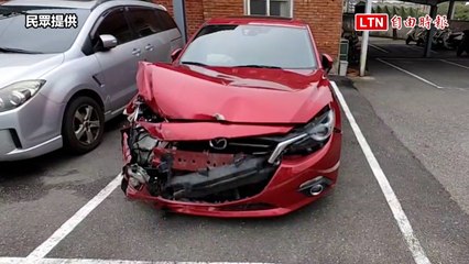 雲林虎尾肇事車「1122」撞毀炸雞攤，警方成功尋獲🚗
