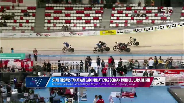 Shah Firdaus kota janji bawa pulang emas Keirin di saingan Kejohanan Piala Negara Negara