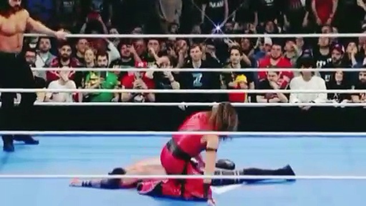 WWE SMACKDAWN 14/3/25 DREW MCYNTYRE ATTACK DAMIEN PRIEST