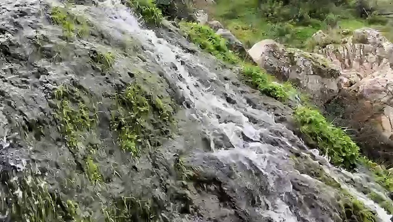 'Konrad' reactiva las cascadas del arroyo de la Degollada