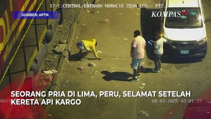 Pria Ini Selamat usai Tubuhnya Dilewati Kereta Api Saat Tertidur di Rel