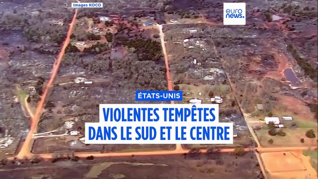 Au moins 32 morts dans le centre et le sud des États-Unis, où une tempête massive déclenche des tornades et des incendies de forêt