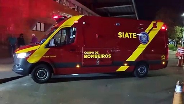 Vítima de agressão é socorrida pelo Siate na Rodoviária