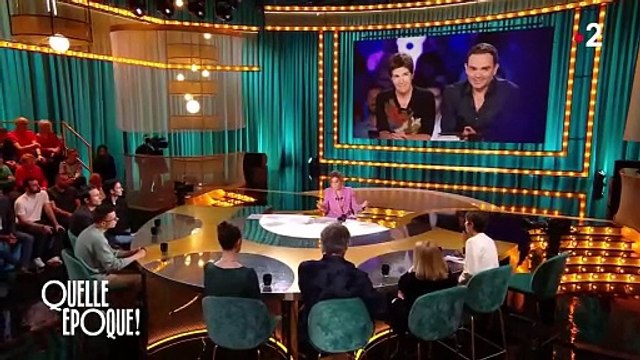 Christine Angot se livre comme rarement sur ses relations avec Yann Moix dans l'émission Quelle époque ! .