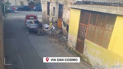 Via San Cosimo,  pizzicato nuovo inquinatore