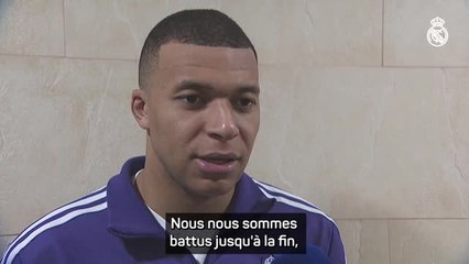 Real Madrid - Kylian Mbappé : "Nous avons lutté pour gagner"