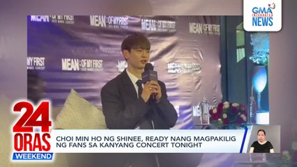 Concert ni SHINee's Choi Min Ho; Bamboo Training Seminar | 24 Oras Weekend
