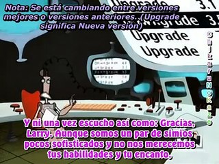 El Escuadrón del tiempo - 1x08B Larry se actualiza (Subtítulos)
